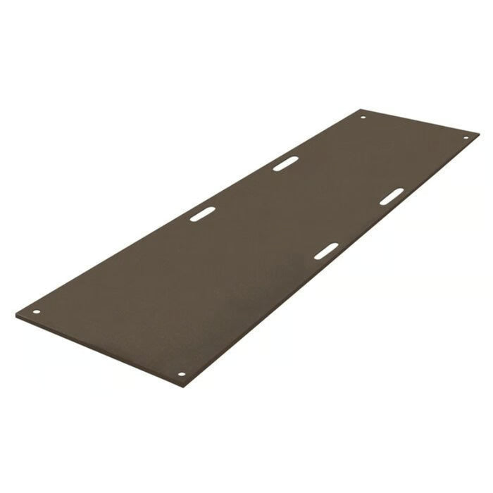 Alturnamat® Ground Protection Mat - 2' W x 8' L - Hand Holes - Load Capacity 120 Ton - Black