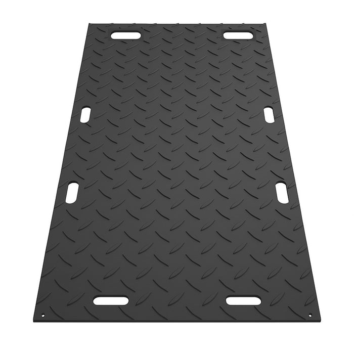 Ground Protection Mat - Heavy Duty - Diamond Tread Pattern - HDPE