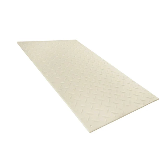 Alturnamat® Ground Protection Mat - 3' W x 8' L - Diamond Tread Both Sides - Clear