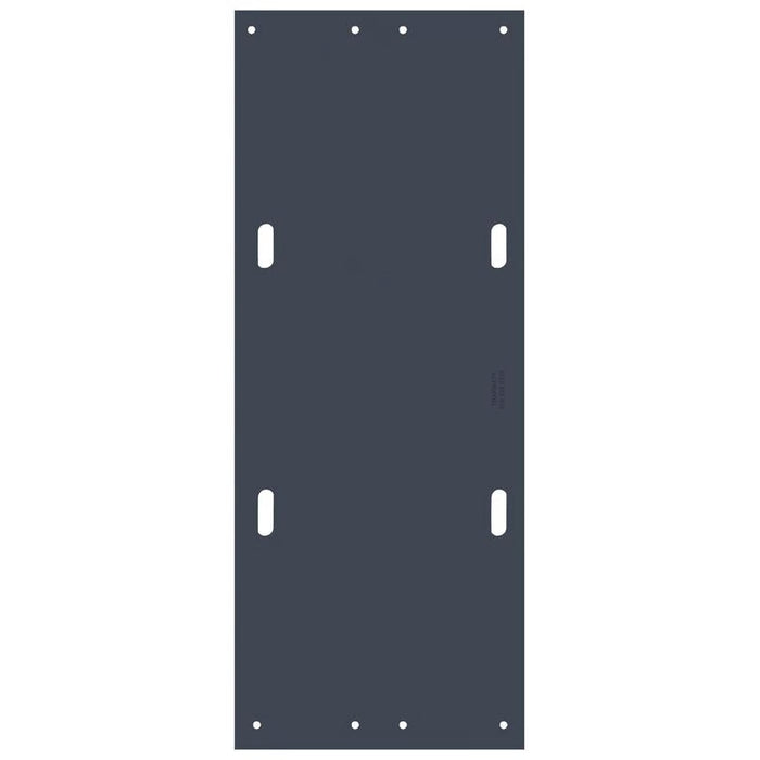 TrakMat® Ground Protection Mat - 3' W x 8' L - Power Cylinder Nub / Flat Tread On Reverse - Black