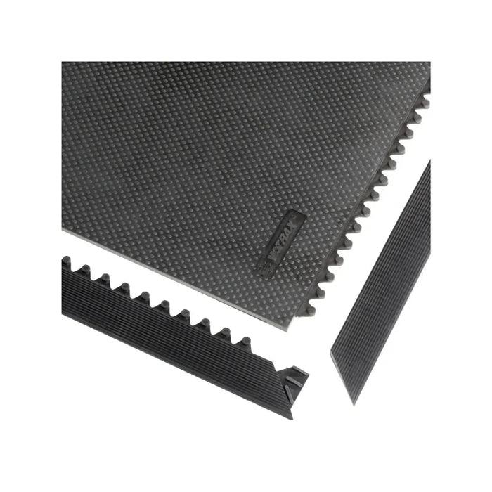 Notrax® Slabmat Easy to Snap Mat Ramp Edging - 041 Series - 2'' x 36'' Inches - Black -  Female