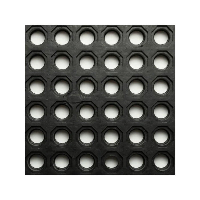 Notrax® Cushion-Ease® Interlocking Anti Fatigue Rubber Mat - 550 Series - Black