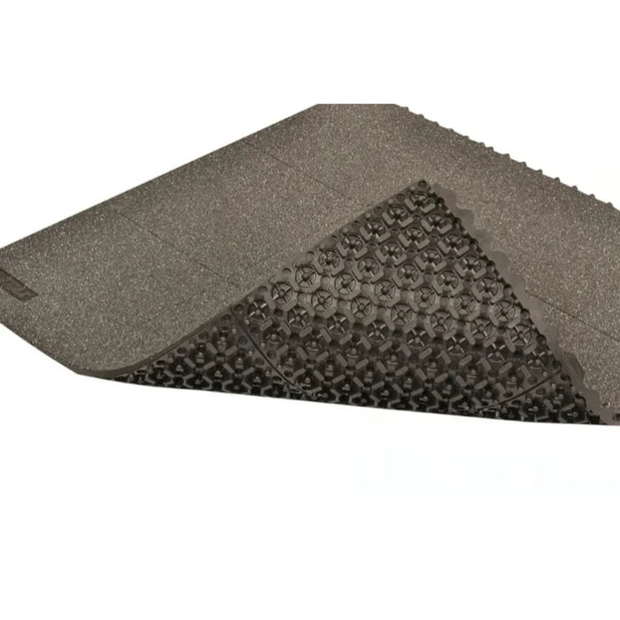 Notrax® Niru® Cushion-Ease® GSII Interlocking Rubber Floor Mats 856S Series - 3' x 3' Feet - Black