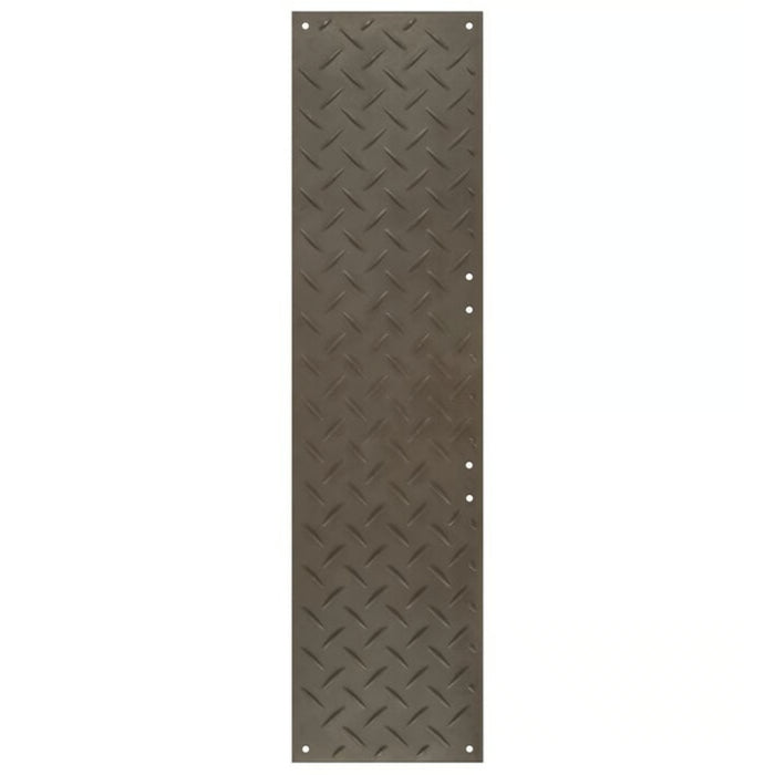 Alturnamat® Ground Protection Mat - 2' W x 8' L - Diamond Tread Both Sides - Black