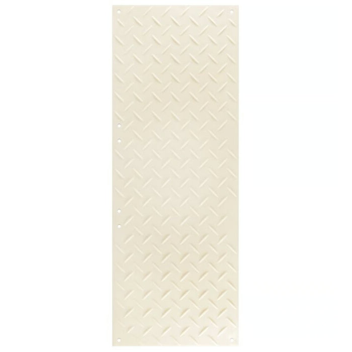 Alturnamat® Ground Protection Mat - 3' W x 8' L - Diamond Tread Both Sides - Clear