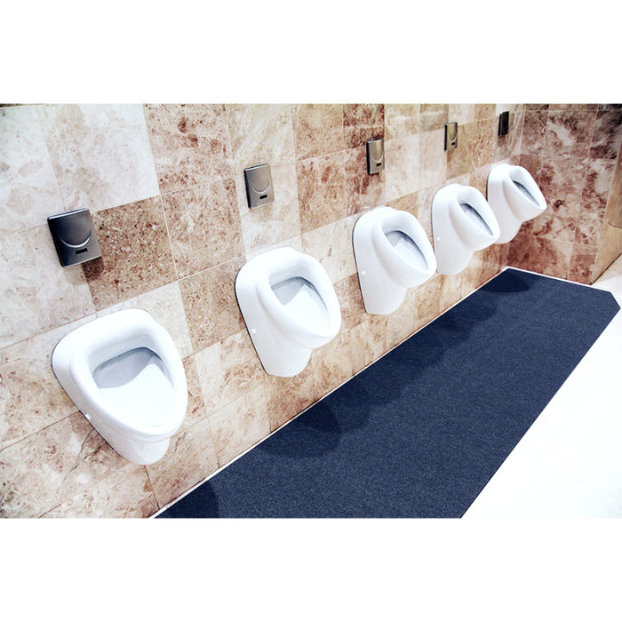 CleanShield® Plush Roll Goods Anti-Microbial Slip Resistant Floor Mat - 4457 Series - Black