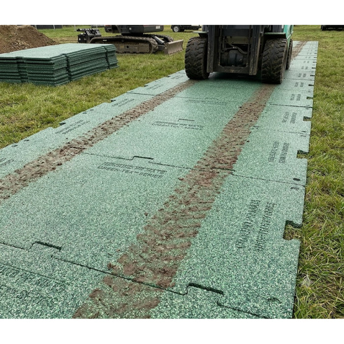 ColorStar® Heavy Duty 90-mil Commercial Entrance Mat - 100 Series - Emerald Green
