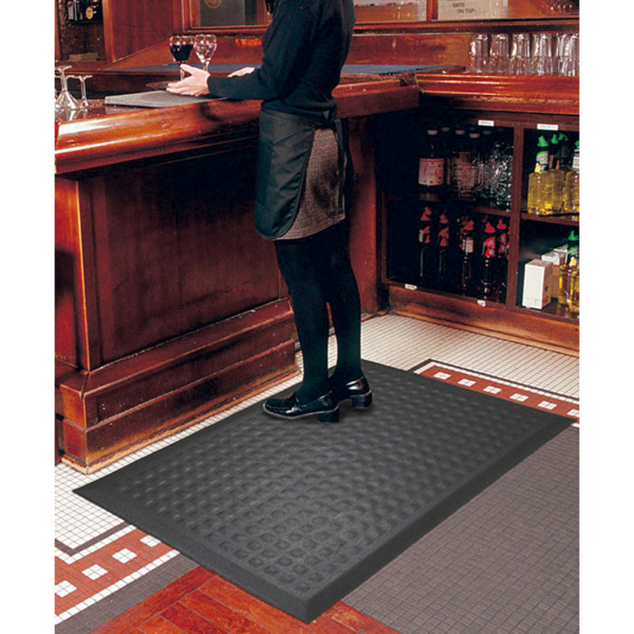 Comfort Premier Anti Fatigue & Anti-Microbial Mat - 594 Series - Black