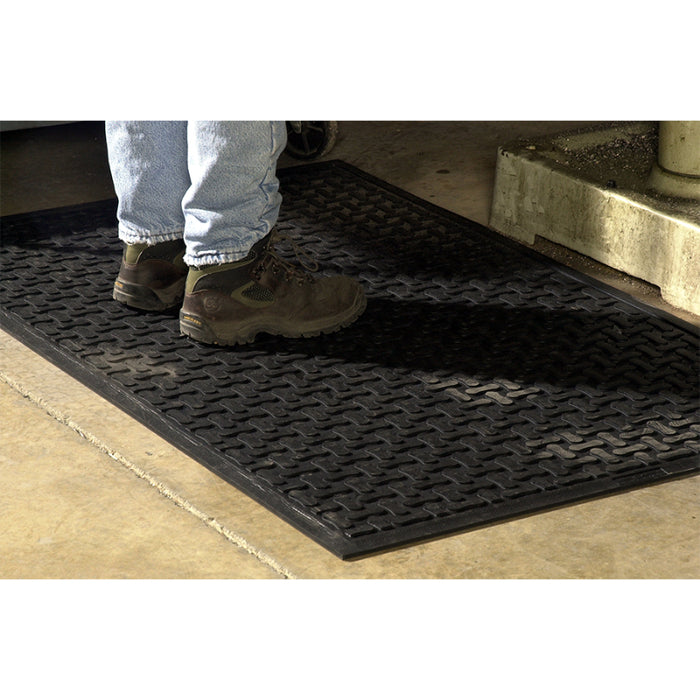 Comfort Scrape™ Anti Fatigue & Anti-Microbial Mat - 430 Series - Black