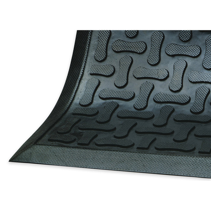 Comfort Scrape™ Anti Fatigue & Anti-Microbial Mat - 430 Series - Black