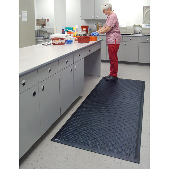 Comfort Station Max Anti Fatigue & Anti-Microbial Mat - 370 Series - Black