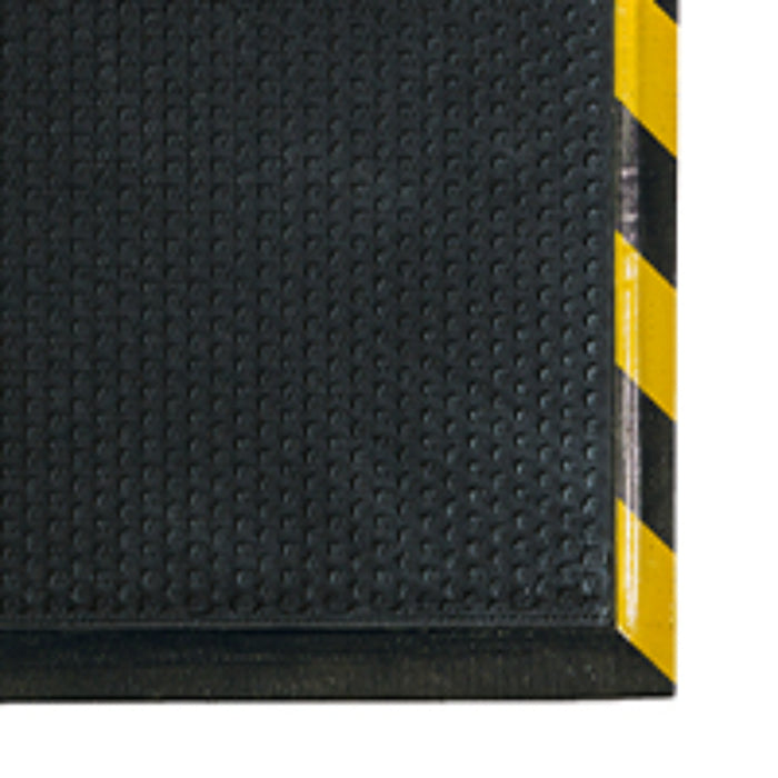 DuraComfort Anti Fatigue Heavy Duty Mat - 476 Series - Black/Yellow Border