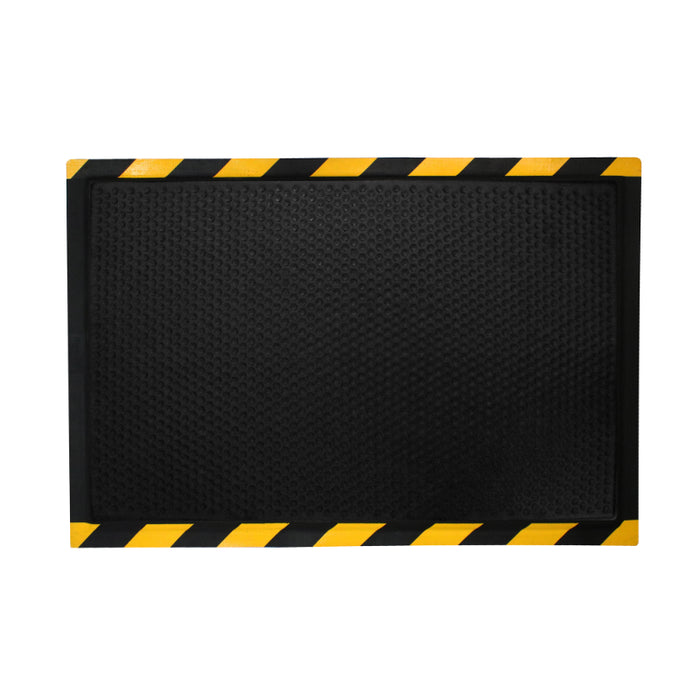 DuraComfort Anti Fatigue Heavy Duty Mat - 476 Series - Black/Yellow Border
