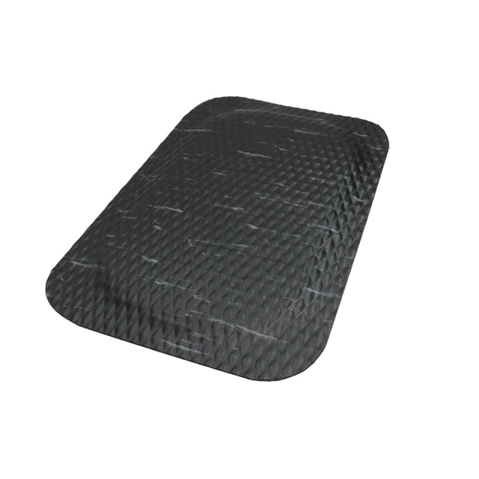 Hog Heaven® Marble Anti Fatigue Mat - 448 Series - Black