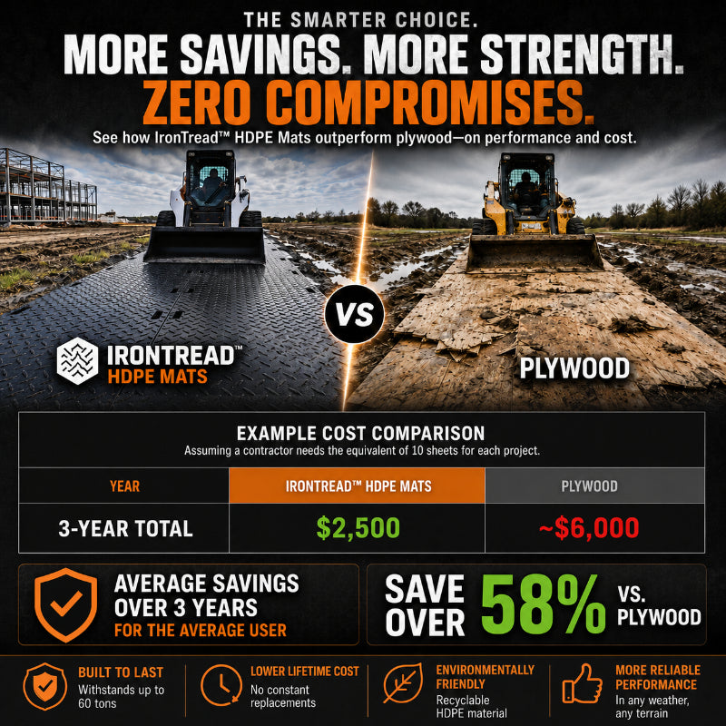 Still Wasting Time In Line At The Hardware Store? Spend More Time Onsite With IRONTREAD Mat®