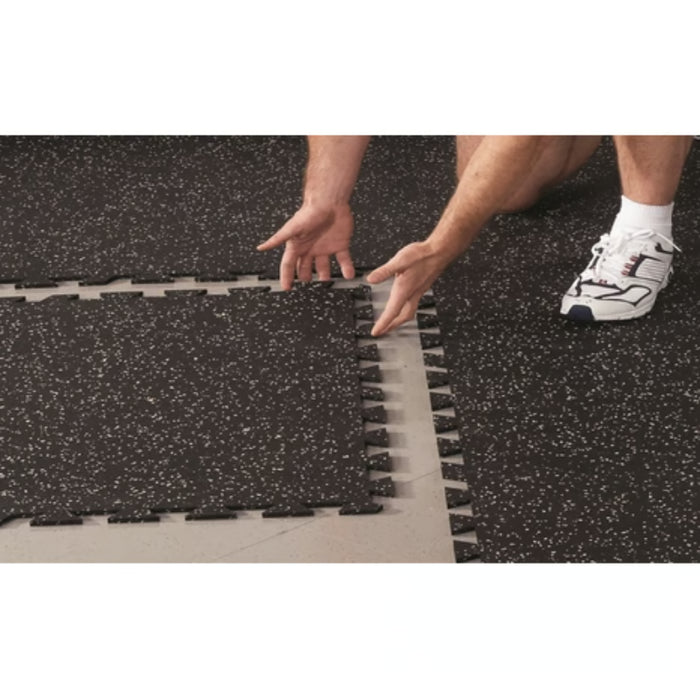 NoTrax® RR Tiles Interlocking Shock Absorbing Rubber Mat - 050 Series