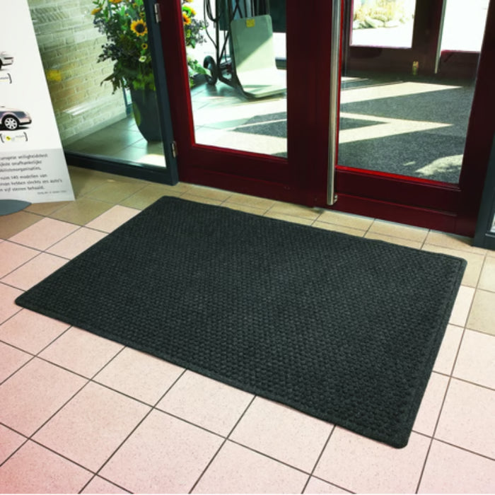 Notrax® Aqua Trap® Moisture & Scrape Entrance Mat - 150 Series - Charcoal