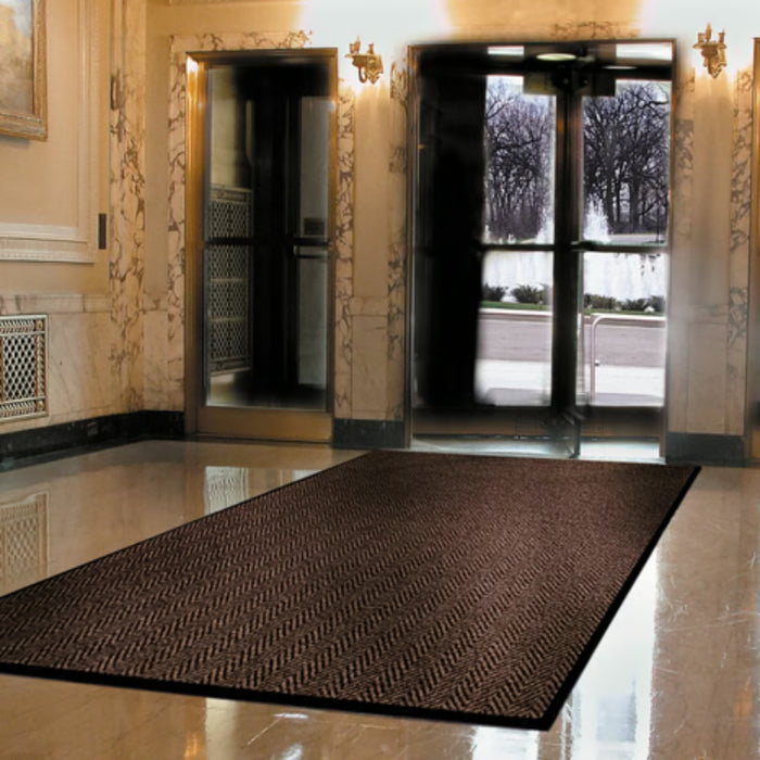 Notrax® Arrow Trax® Low Profile Scraper Entrance Floor Entry Mats - 118 Series - Brown