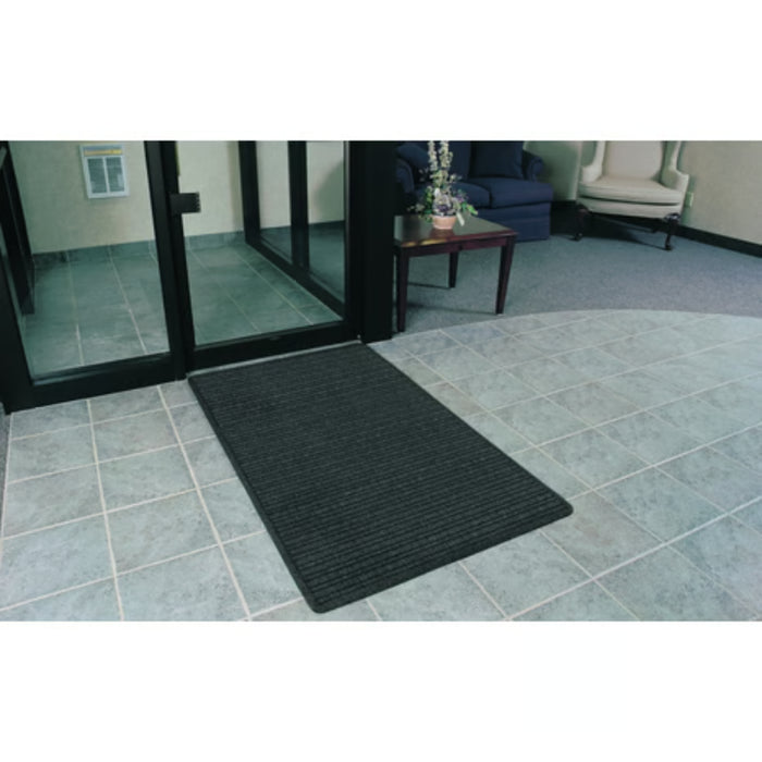 Notrax® Barrier Rib™ Scraping & Drying Entrance Mat - 161 Series - Charcoal