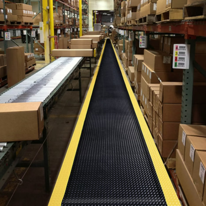 Notrax® Cushion Trax® Anti Fatigue Mat - 479 Series - Black/Yellow