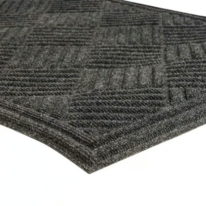 Notrax® Diamond Cte™ Moisture & Debris Entrance Mat - 151 Series - Charcoal