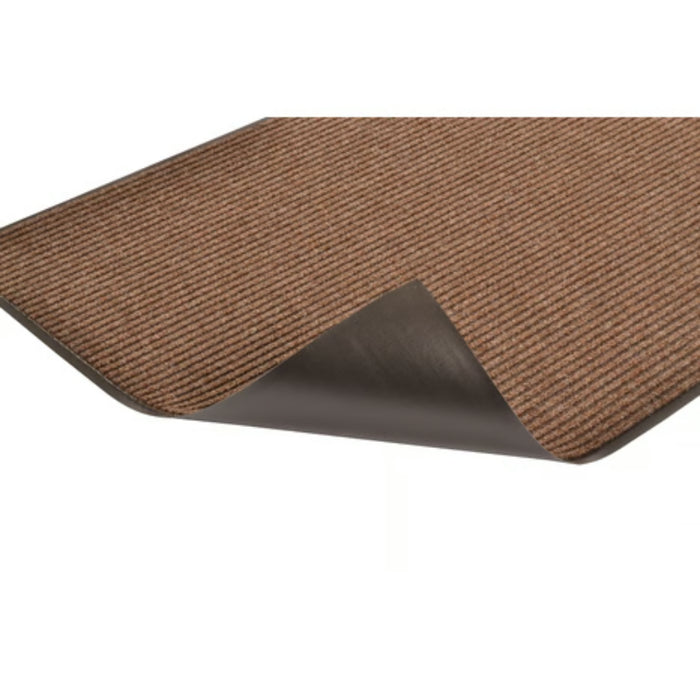 Notrax® Gray Heritage Rib™ Scraper Entrance Mat – 117 Series - Brown