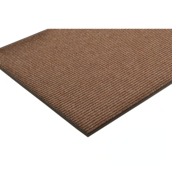 Notrax® Gray Heritage Rib™ Scraper Entrance Mat – 117 Series - Brown