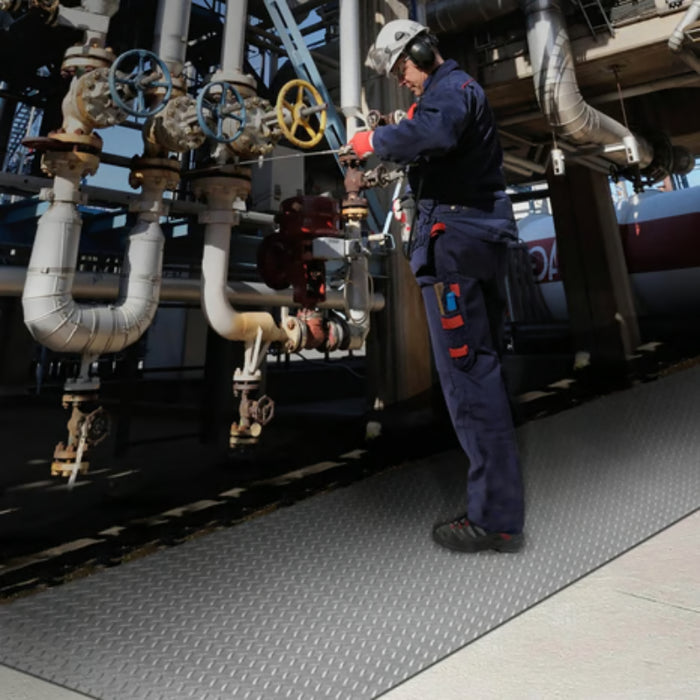 Notrax® Military Switchboard Mat Type 3 - 836 Series - Gray