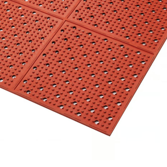 Notrax® Multi-Mat™ Drainage Anti Slip Mat - T23 Series - Red