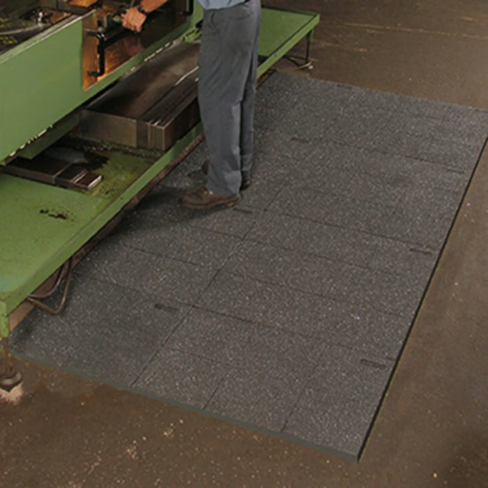 Notrax® Niru® Cushion-Ease® GSII™ Interlocking Rubber Mat - 856S Series - Black