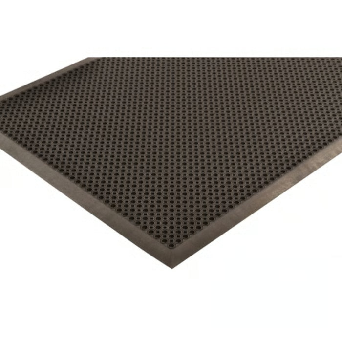 Notrax® Oct-O-Flex™ Drainage Entrance Mat - 599 Series - Black