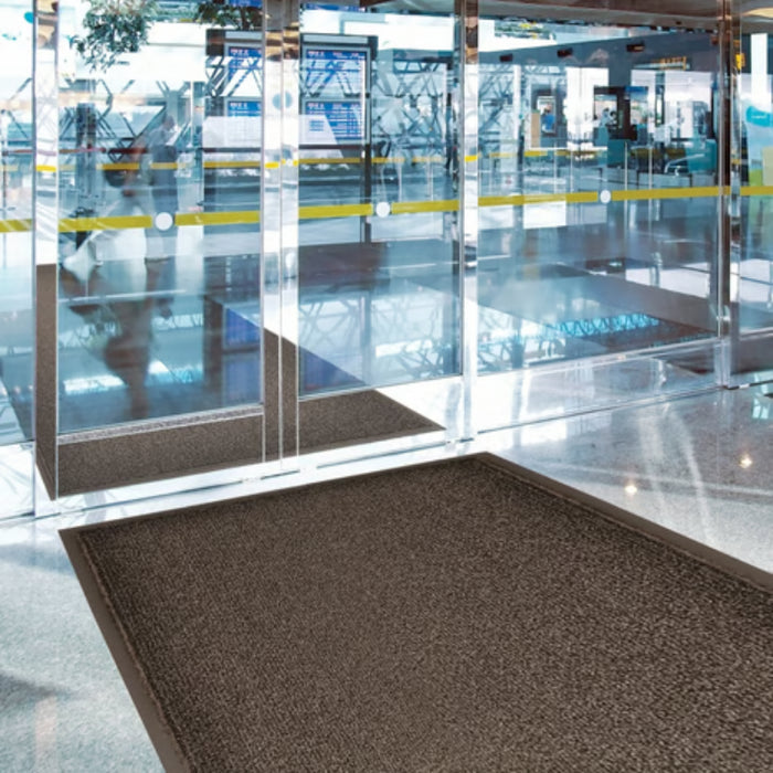 Notrax® Prelude™ Non Absorbent Scraper Entrance Mat - 231 Series - Black