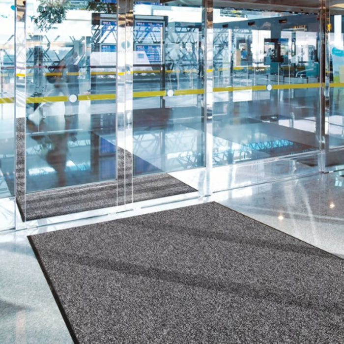Notrax® Prelude™ Non Absorbent Scraper Entrance Mat - 231 Series - Gray