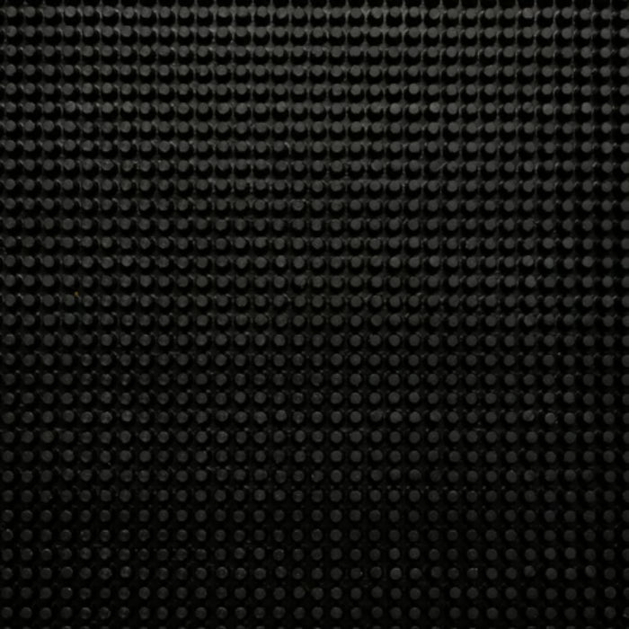 Notrax® Rubber Brush™ Scraper Outdoor Brush Entrance Mat - 345 Series - Black