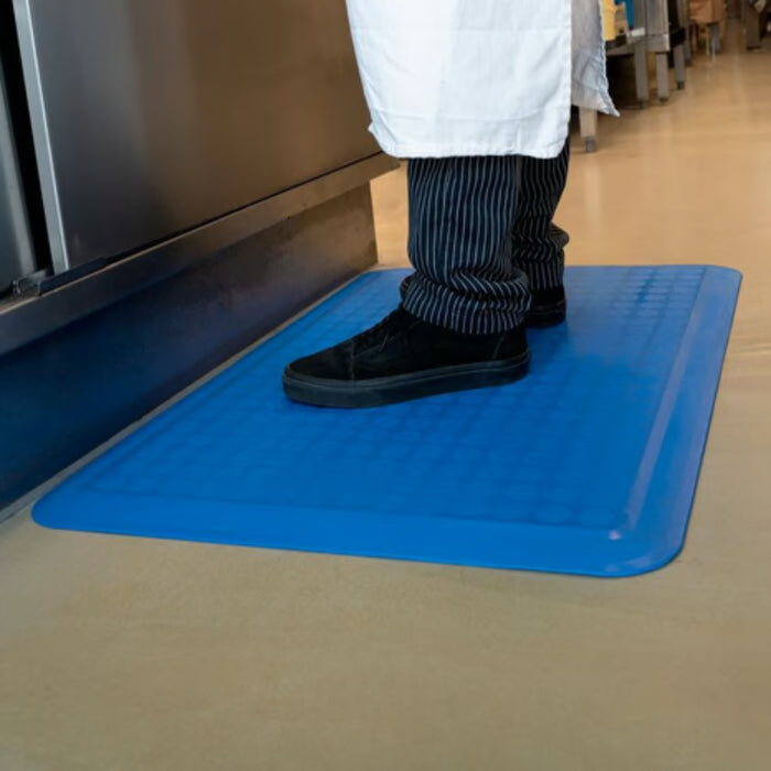 Notrax® Sani-Flex™ Antimicrobial Anti-Fatigue Mat - 526 Series - Blue