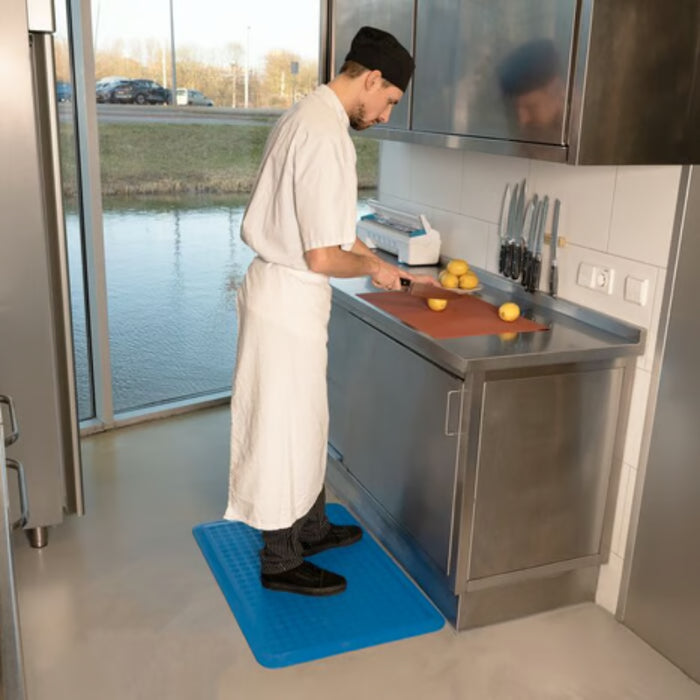 Notrax® Sani-Flex™ Antimicrobial Anti-Fatigue Mat - 526 Series - Blue