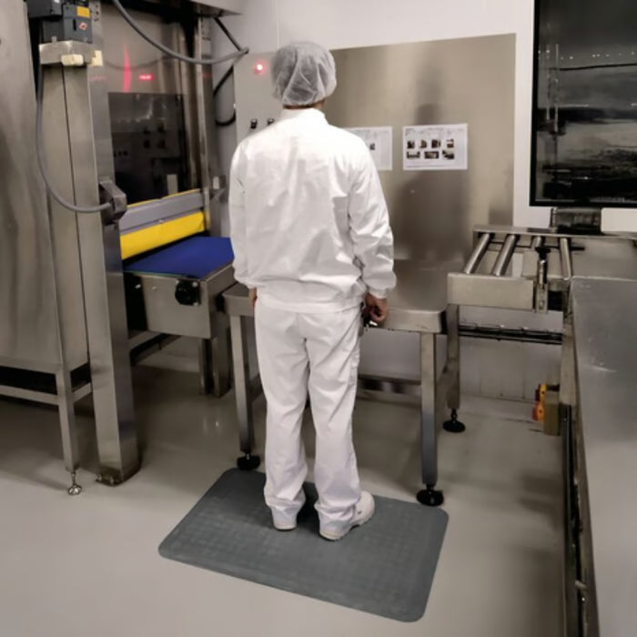 Notrax® Sani-Flex™ Antimicrobial Anti-Fatigue Mat - 526 Series - Gray