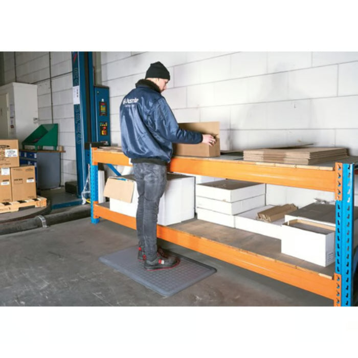 Notrax® Sani-Flex™ Antimicrobial Anti-Fatigue Mat - 526 Series - Gray