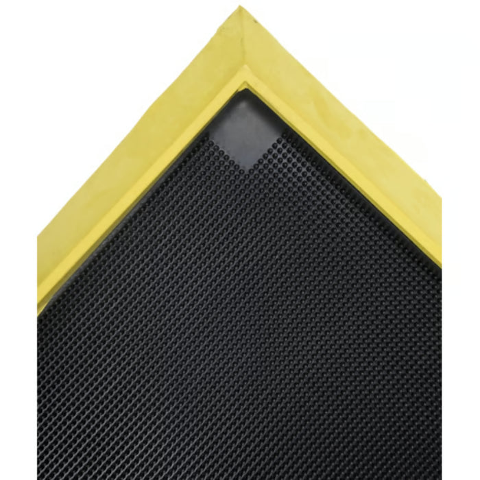 Notrax® Sani-Trax® Plus Shoe Sanitizer Disinfectant Mat - 351 Series - Black/Yellow