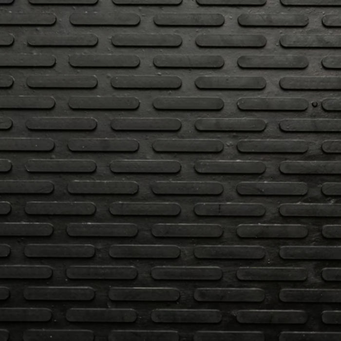 Notrax® Soil Guard™ Rubber Scraper Entrance Mat - 340 Series - Black