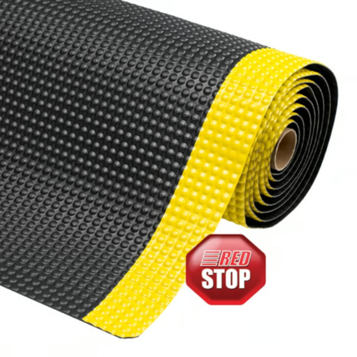 Notrax® Bubble Trax® Anti Fatigue Mat - 482 Series - Black/Yellow