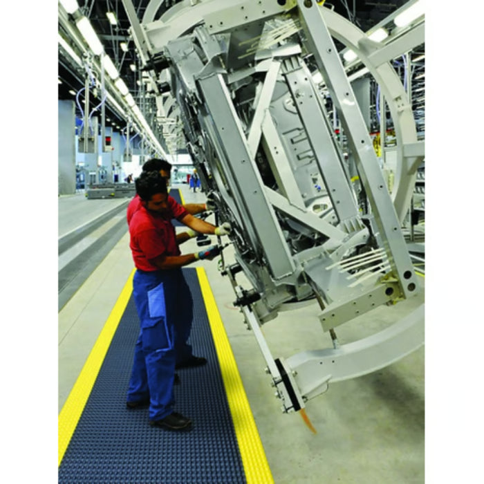 Notrax® Bubble Trax® Ultra™ Anti Fatigue Mat - 782 Series - Black/Yellow
