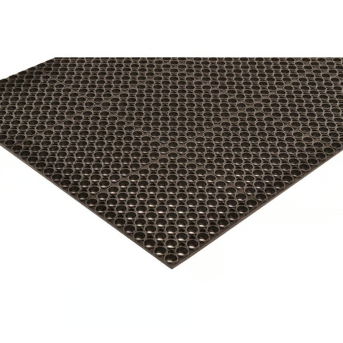 Notrax® Challenger™ Large Hole Anti-Fatigue Drainage Mat - T25 Series - Black
