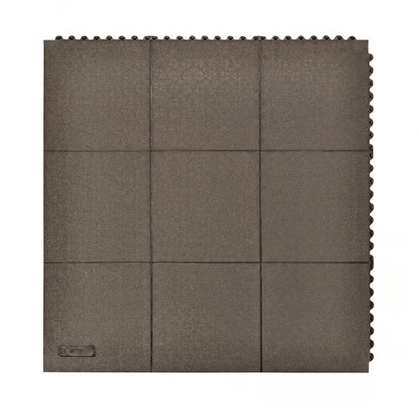 Notrax® Cushion-Ease® Solid Interlocking Anti-Fatigue Mat - 556 Series - Black