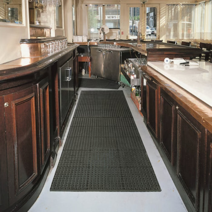 Notrax® Cushion-Tred™ Anti Fatigue Drainage Mat - 543 Series - Black