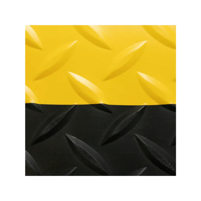 Notrax® Diamond-Tuff™ Vinyl Laminate Anti-Fatigue Mat - 509 Series - Black/Yellow