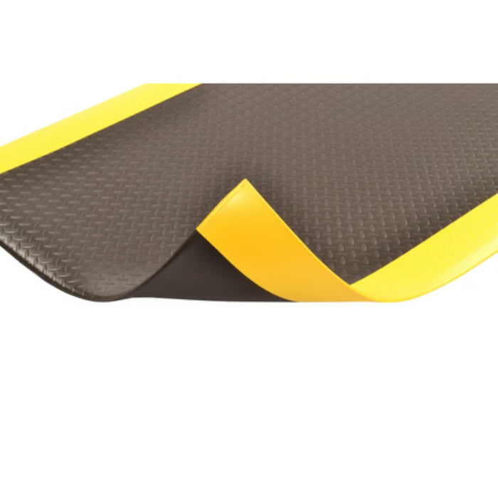 Notrax® Dyna-Shield® Sof-Tred™ Anti-Fatigue Mat Diamond - 419 Series - Black/Yellow