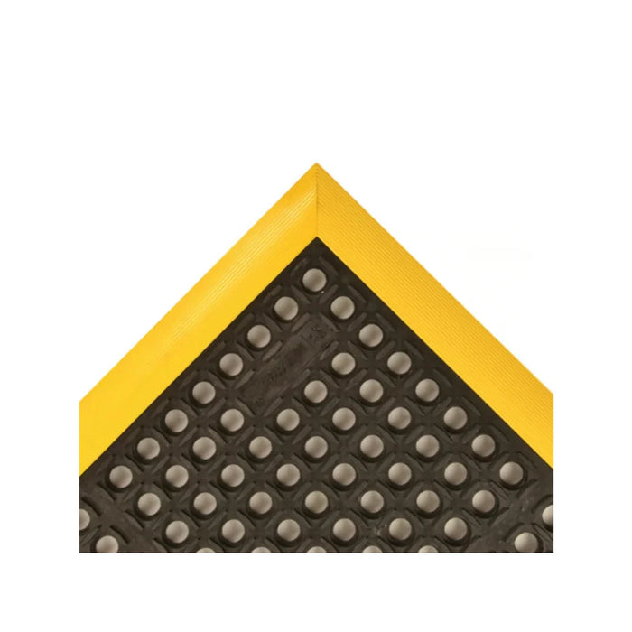 Notrax® Safety Stance® Anti Fatigue Drainage Mat - 549 Series - Black/Yellow