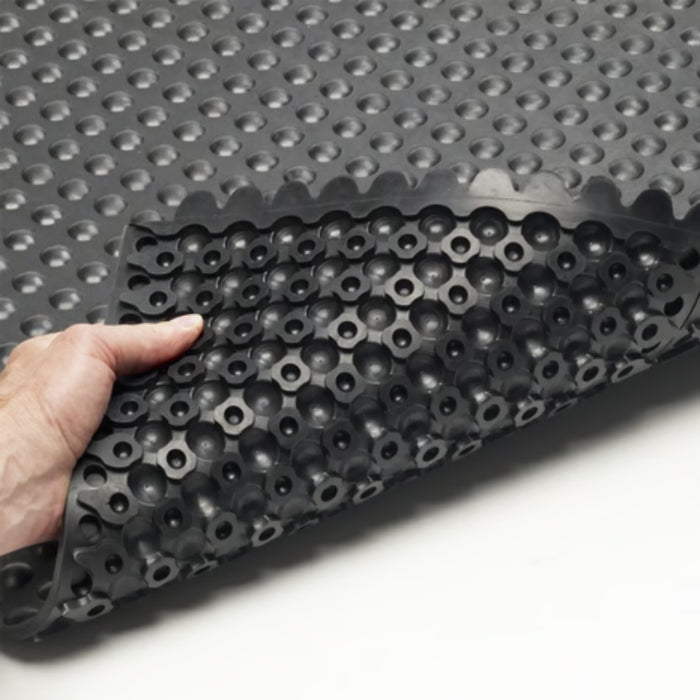 Notrax® Skymaster® HD Niru® Interlocking Rubber Mat - 462 Series - Black