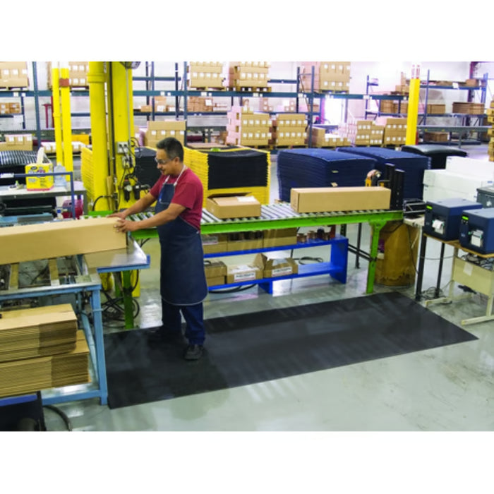 Notrax® Sof-Tred™ Anti-Fatigue Mat - 3/8"- 411 Series - Black